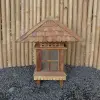 Product image 1 of the product “Japanese style garden lantern Fukui made of Bangkirai hardwood ”